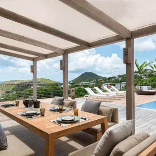  vacation rental photo St Barthelemy WV ONE Villa Casawapa St Barts Villa ONEdek02 desktop