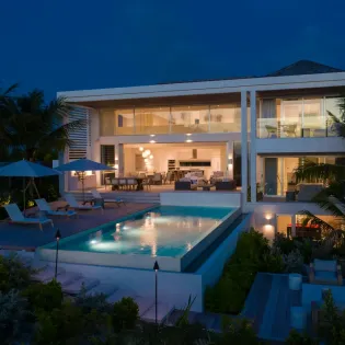 7.3 b.e grace bay ocean view 5bd night