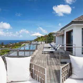  vacation rental photo St Barthelemy WV CAA Villa Cap Azul St Barts Villa CAAdek02 desktop