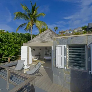  vacation rental photo St Barthelemy WV LAR Villa Lagon Rose St Barts Villa LARdek06 desktop