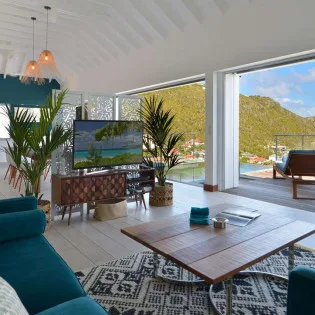  vacation rental photo St Barthelemy WV FLA Villa Flamands Bay St Barts Villa flaliv03 desktop