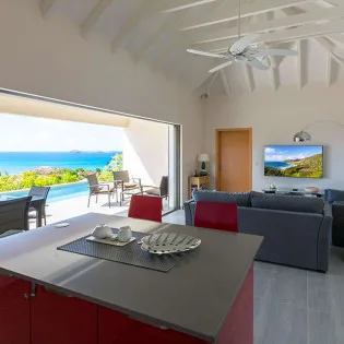  vacation rental photo St Barthelemy WV SUA Villa Suite Acajous St Barts Villa SUAint04 desktop