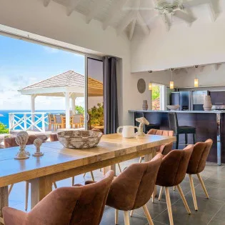  vacation rental photo St Barthelemy WV ZTS Villa Zetes St Barts Villa ztsdin03 desktop