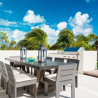  vacation rental photo Turks and Caicos TC BCL Villa Big Chill BCLdin01 desktop