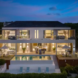 9.1 b.e north shore beachfront villa 5bd night images