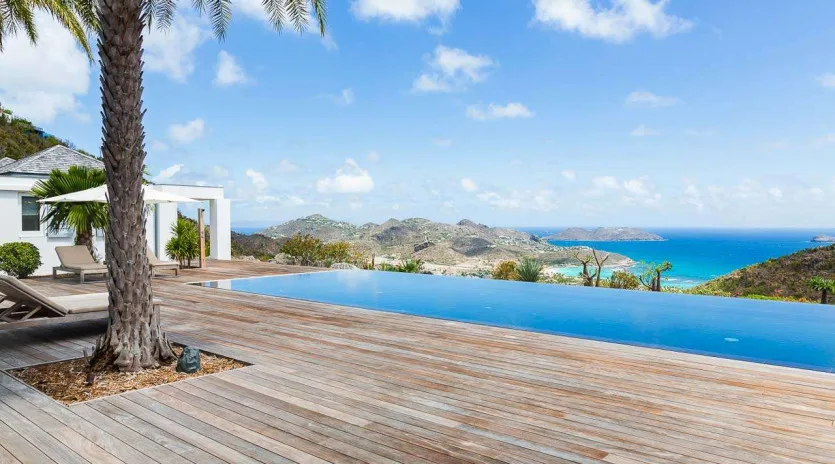  vacation rental photo St Barthelemy WV ECO Villa Olive St Barts Villa ECOdek02 desktop