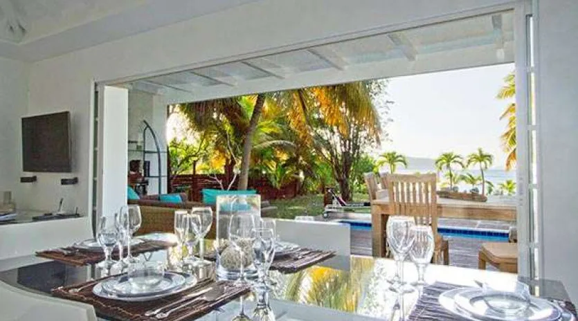  vacation rental photo St Barthelemy WV EZE Villa SeaBreeze st barts villa ezedin02 desktop