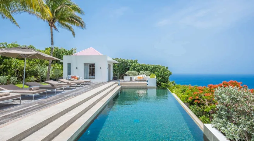  vacation rental photo St Barthelemy WV GEM Villa Palm Springs St Barts Villa GEMpol01 desktop