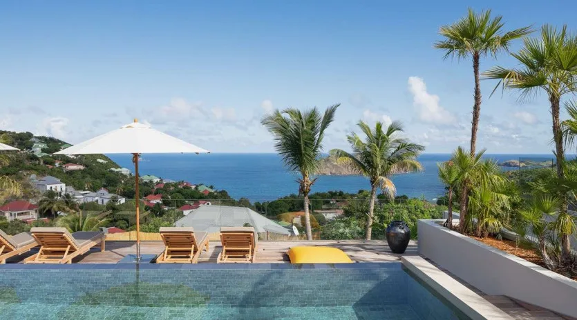  vacation rental photo St Barthelemy WV LEP Villa Les Palmes St Barts Villa LEPpol04 desktop