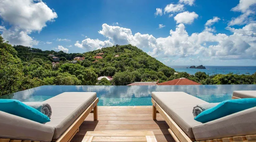  vacation rental photo St Barthelemy WV SAH Villa Sasha St Barts Villa sahdek01 desktop