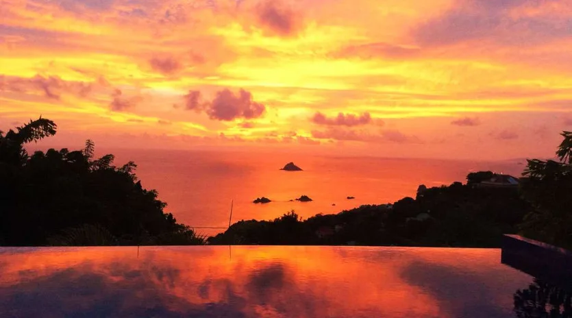  vacation rental photo St Barthelemy WV VLC Villa Vague Bleu St Barts Villa VLCviw01 desktop