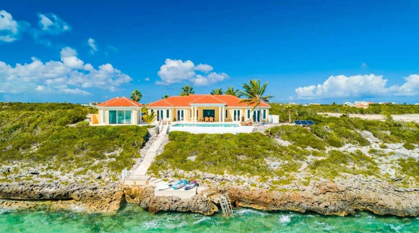  vacation rental photo Turks and Caicos IE BRE Villa Breezy Villa BREaer01 desktop