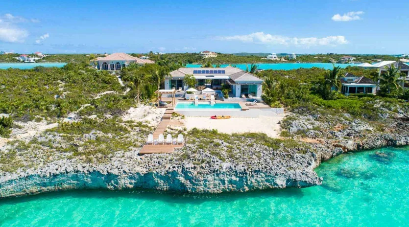  vacation rental photo Turks and Caicos IE HES Villa Hesperides House hesaer01 desktop
