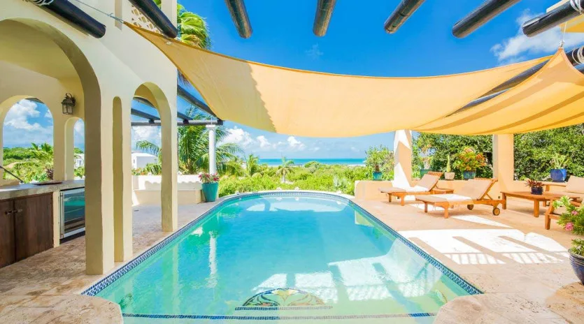  vacation rental photo Turks and Caicos IE JAS Villa Jasmine jaspol01 desktop