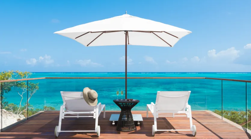 1.6 b.e north shore beachfront villa 5bd pool area