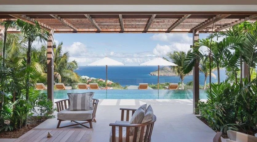 0 vacation rental photo St Barthelemy WV LEP Villa Les Palmes St Barts Villa LEPter01 desktop