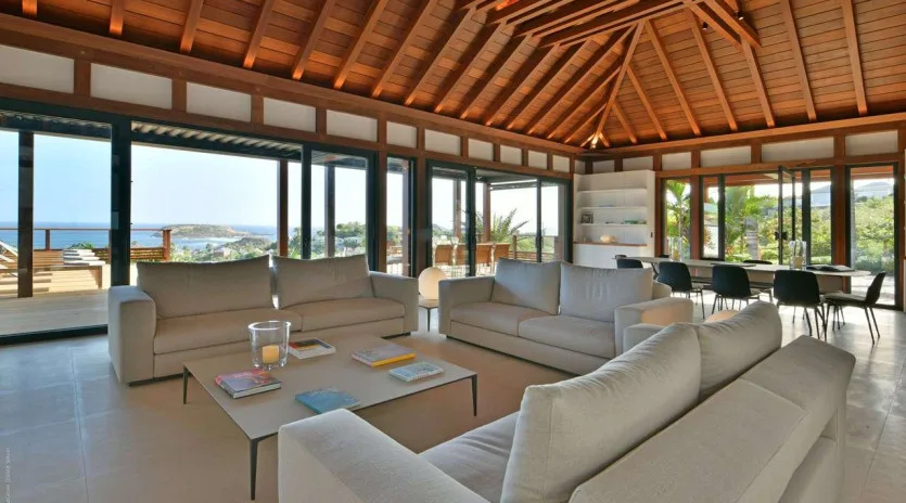 0 vacation rental photo St Barthelemy WV VUM Villa Villa Vue Mer St Barts Villa VUMliv02 desktop