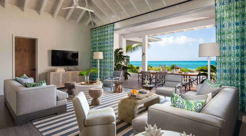 0 vacation rental photo turks and Caicos TC RES Villa The Residences at grace Bay RESliv03 desktop