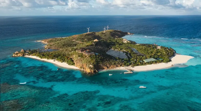 11.1 necker island aerial