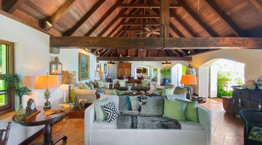 2 vacation rental photo St Barthelemy WV CTC Villa Chanticleer St Barts Villa CTCliv02 desktop