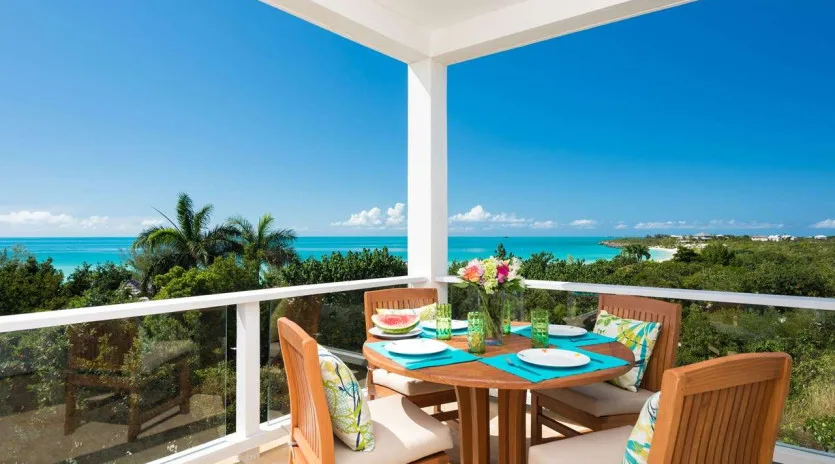  vacation rental photo Turks And Caicos IE VBL Villa Blanca vbldin01 desktop