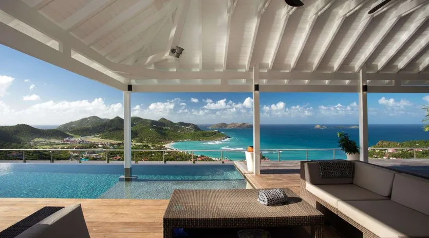 6 vacation rental photo St Barthelemy WV IEW Villa W View St Barts Villa iewter04 desktop