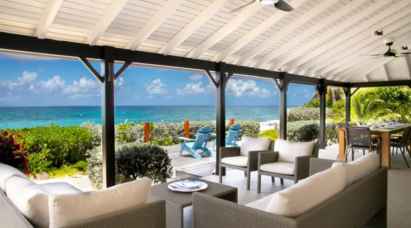 5.1 blue beach outdoor lounge