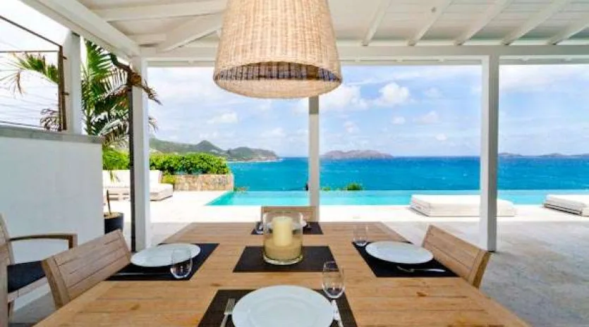  vacation rental photo St Barthelemy WV BBS Villa Ella st barts villa bbsdin01 desktop