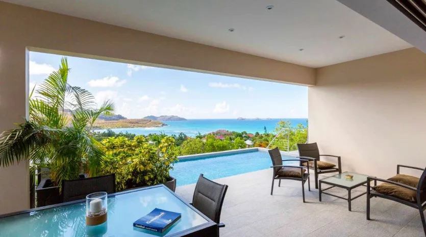  vacation rental photo St Barthelemy WV SUA Villa Suite Acajous St Barts Villa SUAint01 desktop