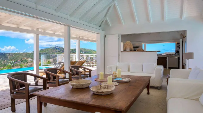  vacation rental photo St Barthelemy WV BBA Villa Supersky St Barts Villa bbaliv03 desktop