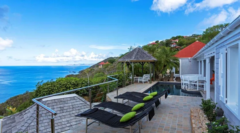  vacation rental photo St Barthelemy WV GDF Villa Grain De Folie St Barts Villa gdfpat02 desktop