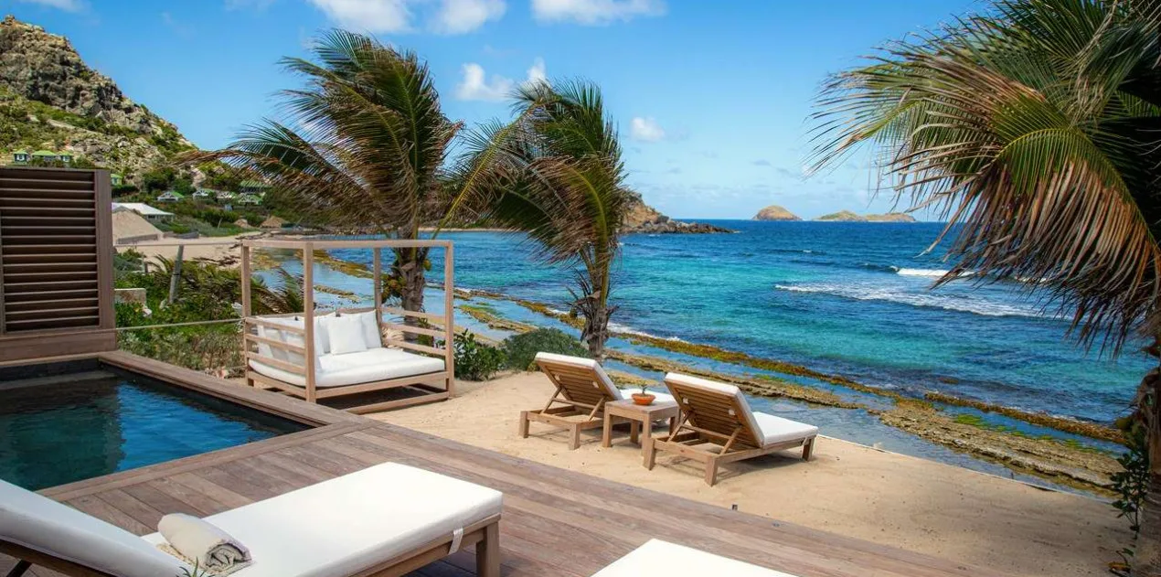 vacation rental photo St Barthelemy WV ACF Villa Prana St Barts Villa ACFdek02 desktop