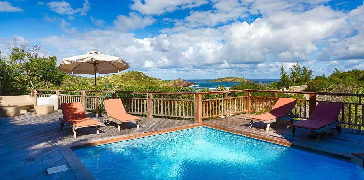 vacation rental photo St Barthelemy WV APL Villa Petit Lagon St Barts Villa APLpol04 desktop