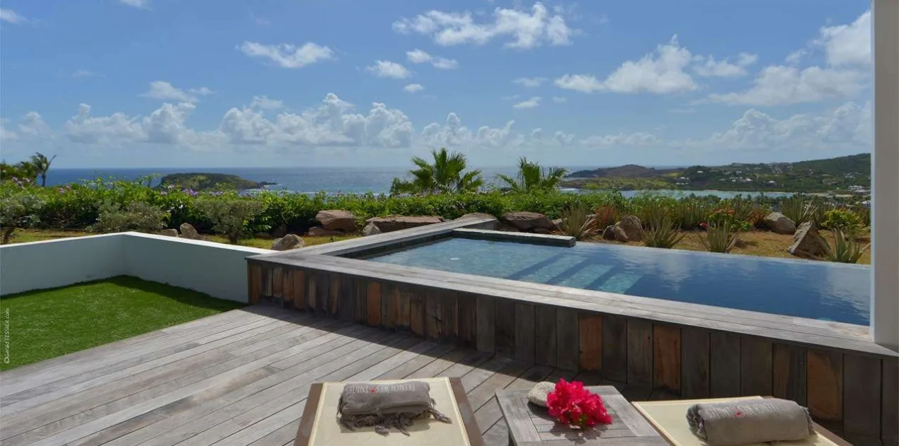 vacation rental photo St Barthelemy WV APN Villa Alphane St Barts Villa apndek01 desktop