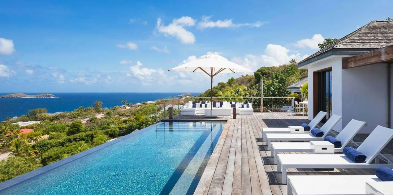 vacation rental photo St Barthelemy WV CAA Villa Cap Azul St Barts Villa CAApol01 desktop