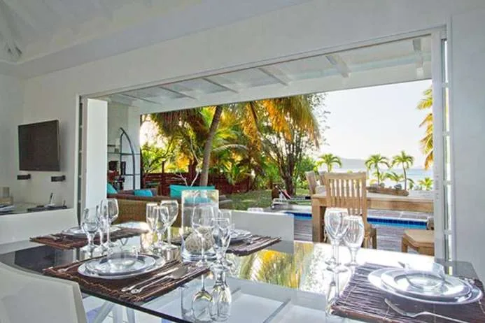 vacation rental photo St Barthelemy WV EZE Villa SeaBreeze st barts villa ezedin2 desktop