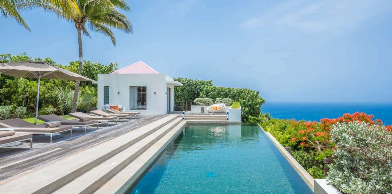 vacation rental photo St Barthelemy WV GEM Villa Palm Springs St Barts Villa GEMpol01 desktop