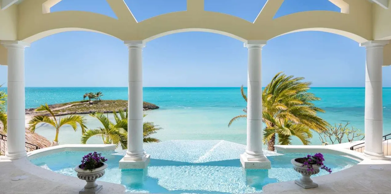 vacation rental photo Turks And Caicos TC EMA Villa Emara Estate EMApol03 desktop