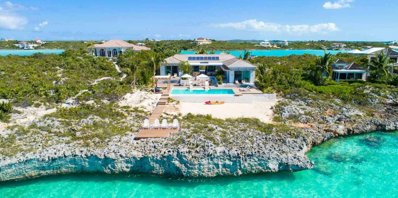vacation rental photo Turks and Caicos IE HES Villa Hesperides House hesaer01 desktop