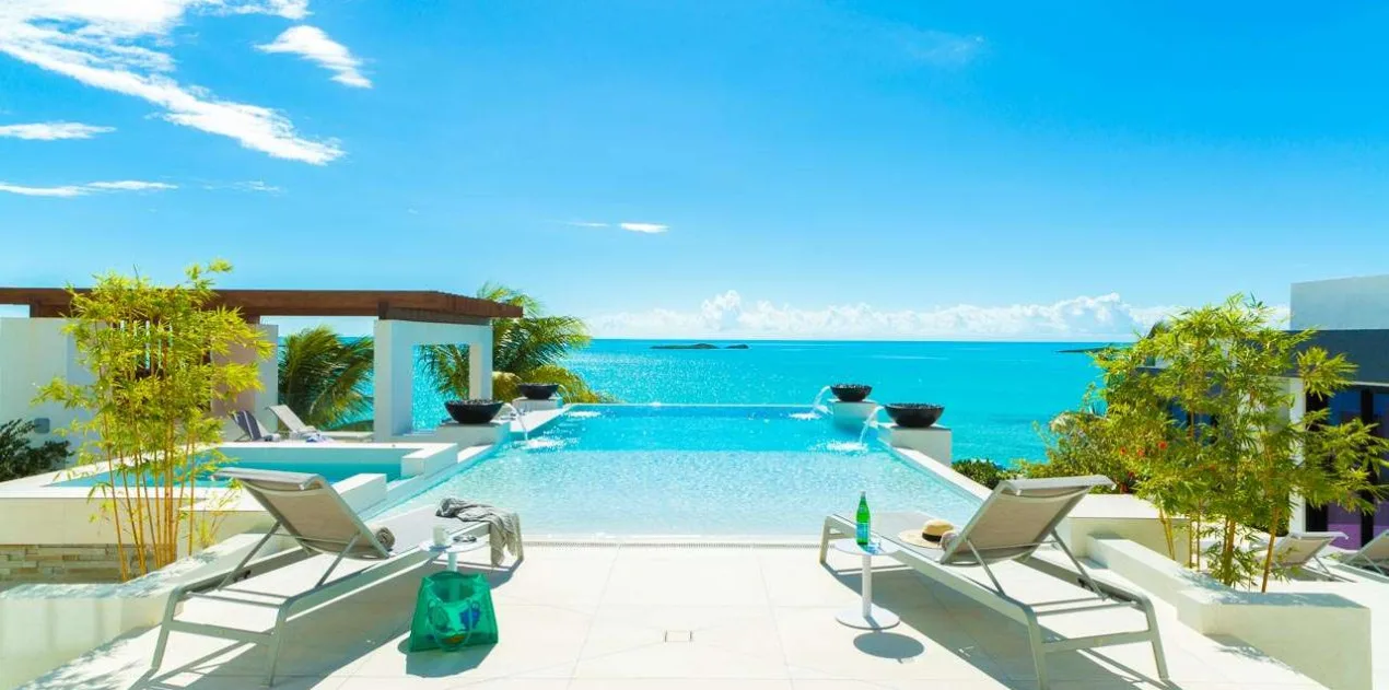 vacation rental photo Turks and Caicos TC WIN Villa Wind Chime WINpol04 desktop