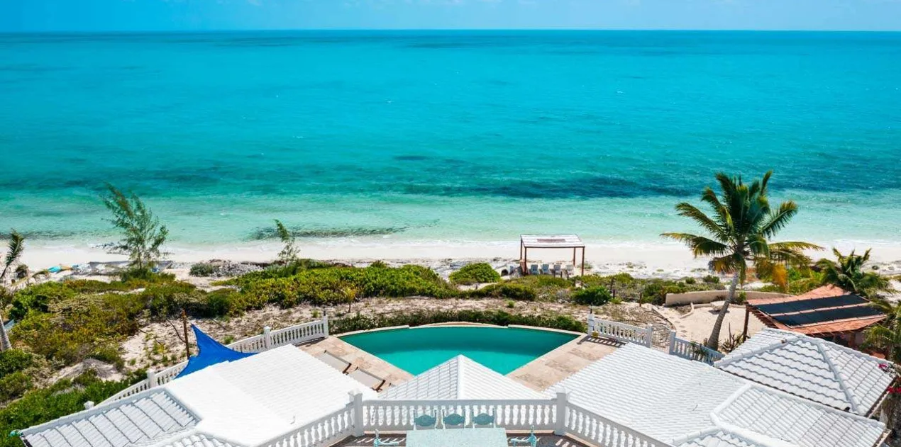 vacation rental photo Turks and Caicos TNC COO Villa Conched Out COOaer13 desktop