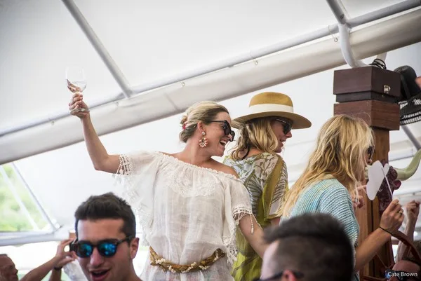 Enjoying Sunday at Nikki Beach.