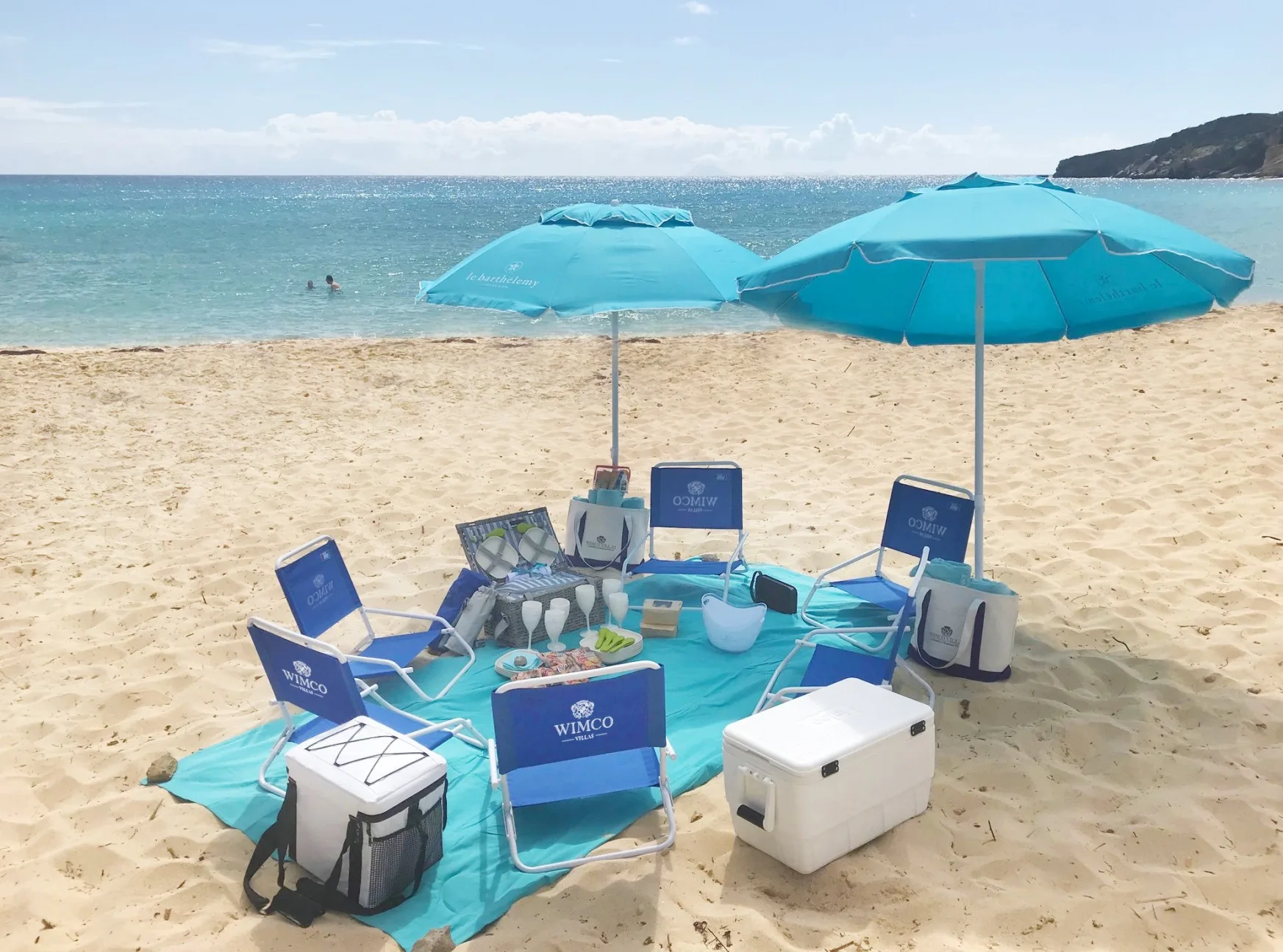 WIMCO Launches Catered Picnic Beach Lunch On St Barths