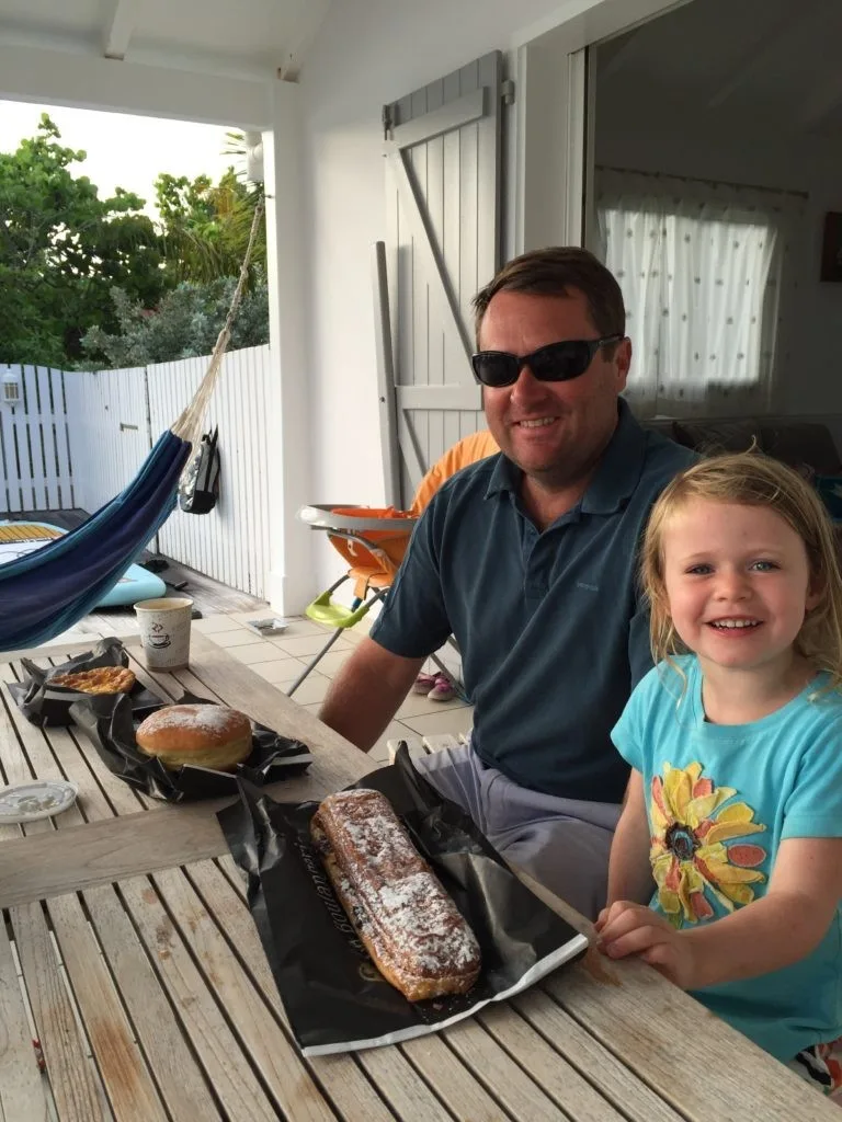 Family VacationBreakfast Villa St Barths