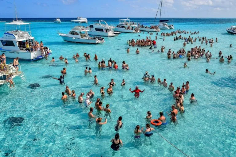 Stingray City, Grand Cayman (photo courtesy of Wikipedia)