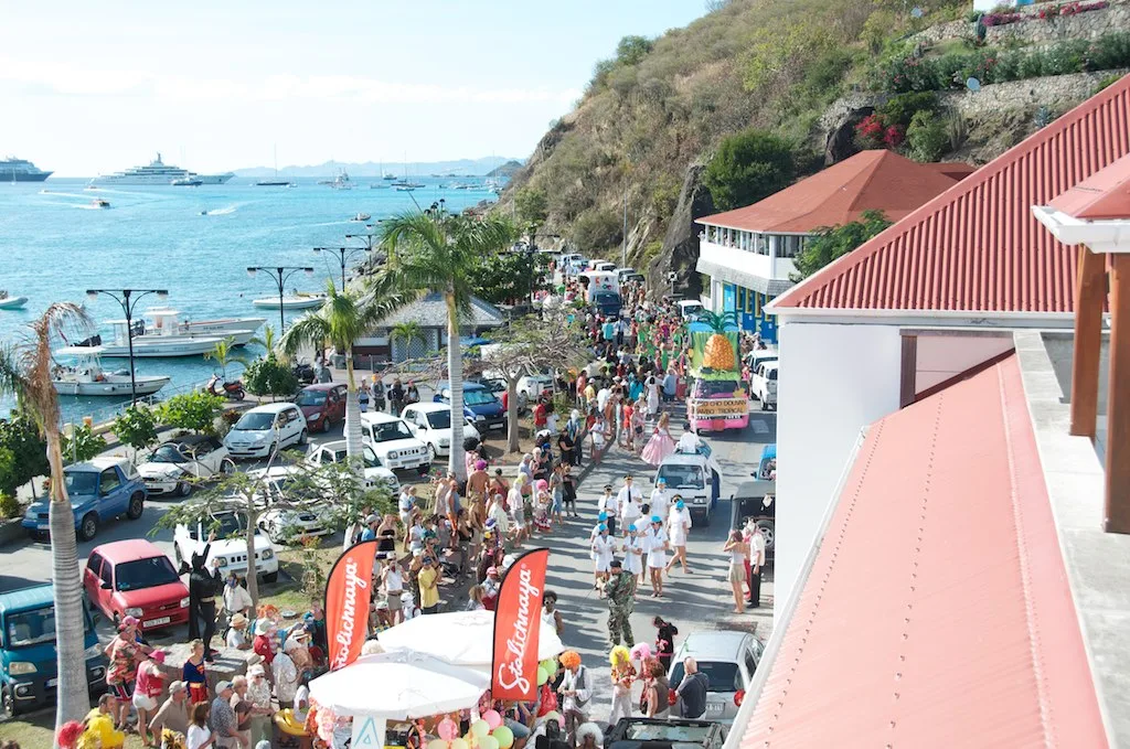Air WIMCO Float in Carnaval, St. Barths