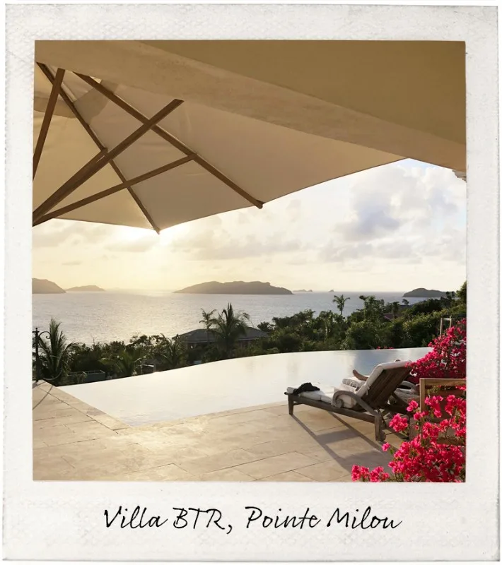 Villa BTR in Pointe Milou St barts 