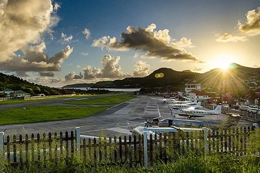 airport in st barts