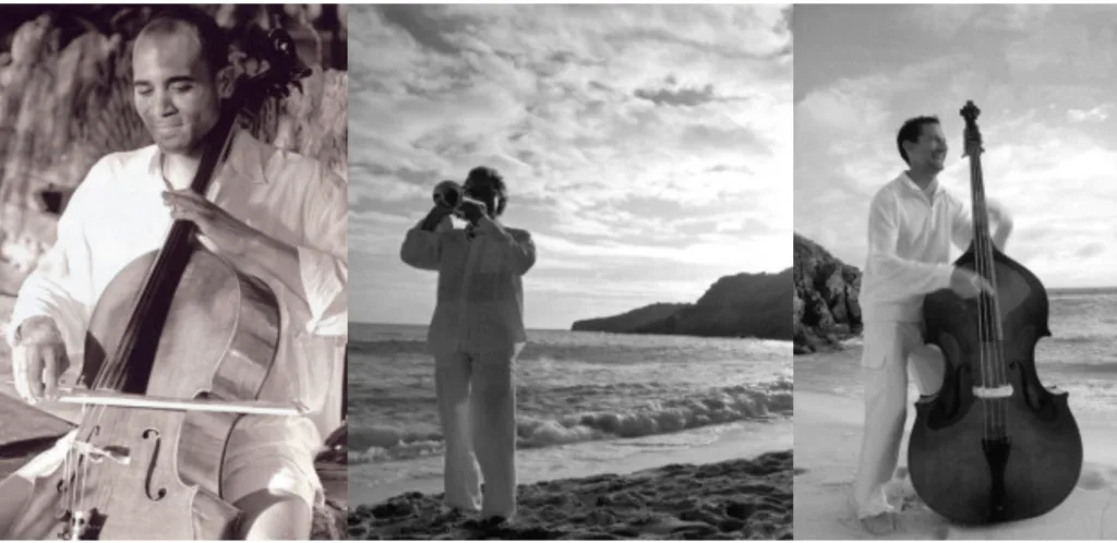 Musicians preforming at St. Barts Music Festival 