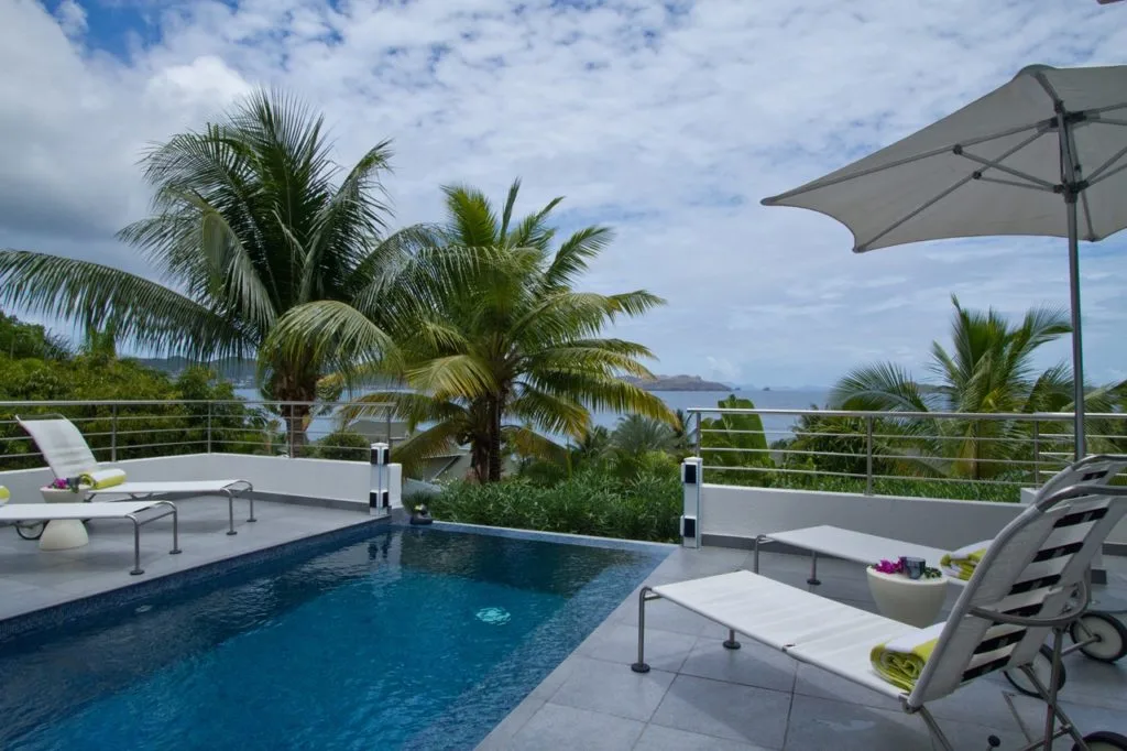 Villa WV JMS (Skrutten) at St. Barthelemy, Pointe Milou, st barts